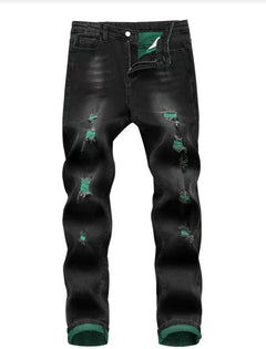 MST Luxury Denim jeans Green Thunder