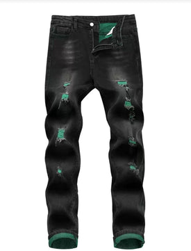 MST Luxury Denim jeans Green Thunder