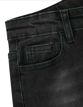 MST Luxury Denim jeans Green Thunder