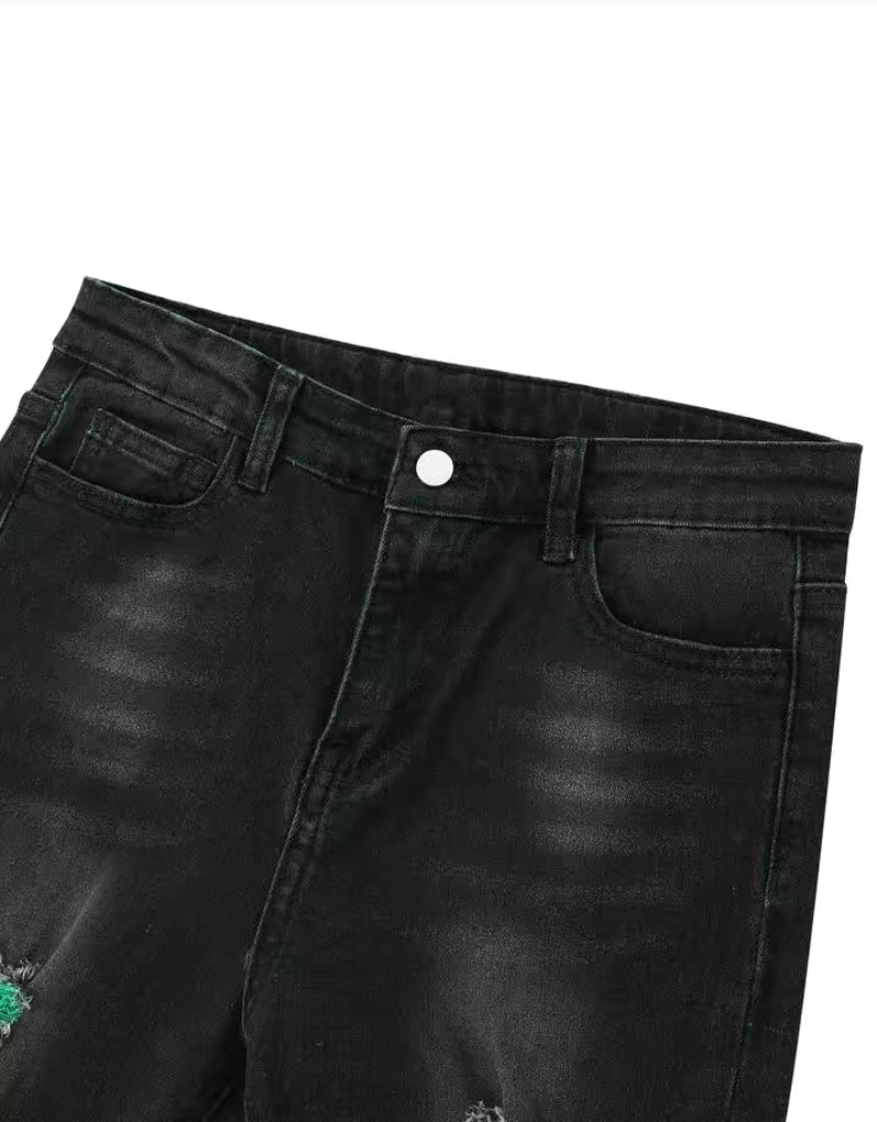 MST Luxury Denim jeans Green Thunder
