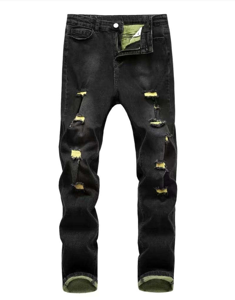 MST Luxury Denim jeans Yellow thunder