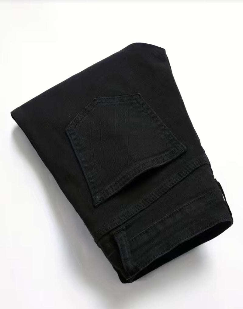 MST Luxury Denim jeans black cat