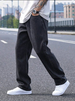 MST Luxury Baggy jeans Graphite Black
