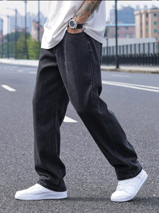 MST Luxury Baggy jeans Graphite Black