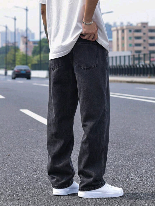 MST Luxury Baggy jeans Graphite Black