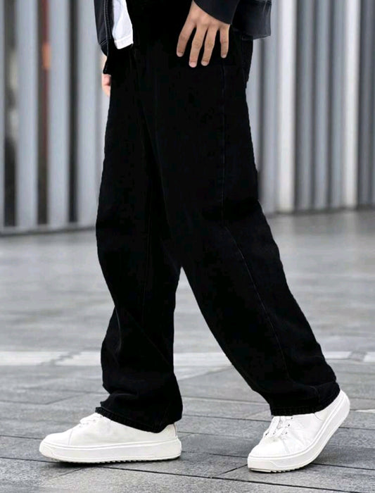 MST Luxury Baggy jeans black