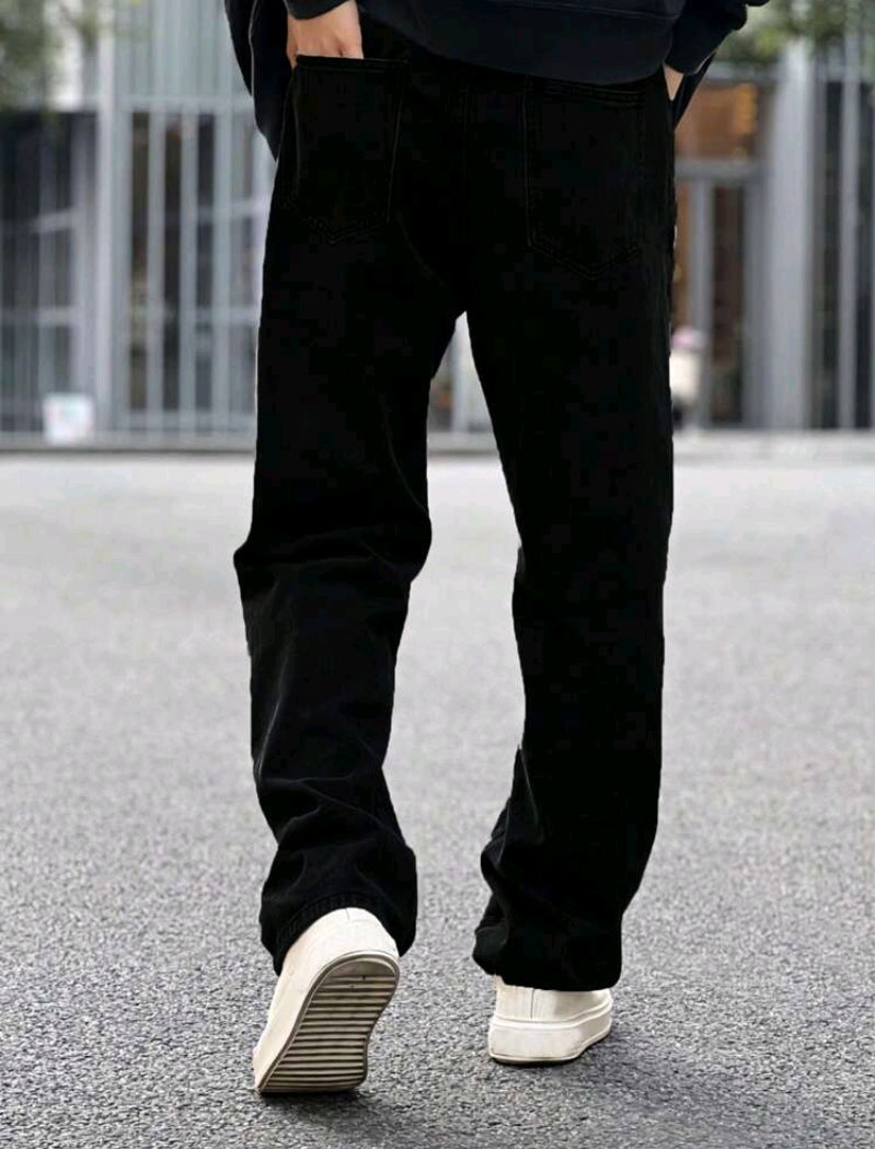 MST Luxury Baggy jeans black