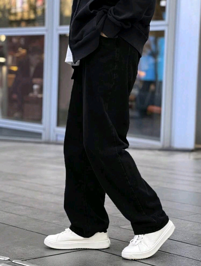 MST Luxury Baggy jeans black