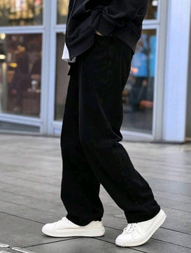 MST Luxury Baggy jeans black