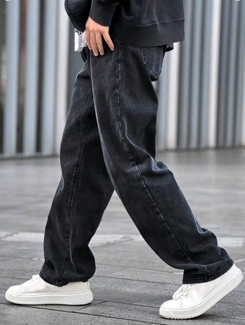 MST Luxury Baggy jeans ONYX black