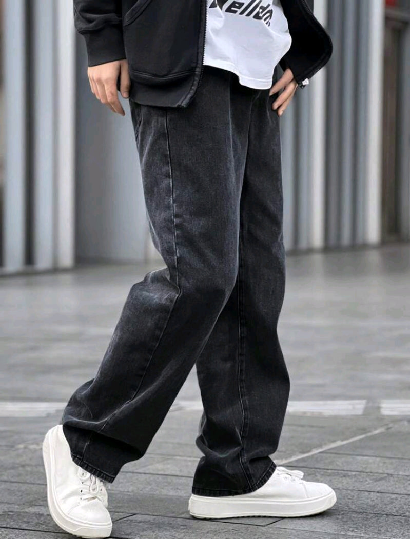 MST Luxury Baggy jeans ONYX black