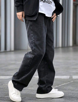 MST Luxury Baggy jeans ONYX black