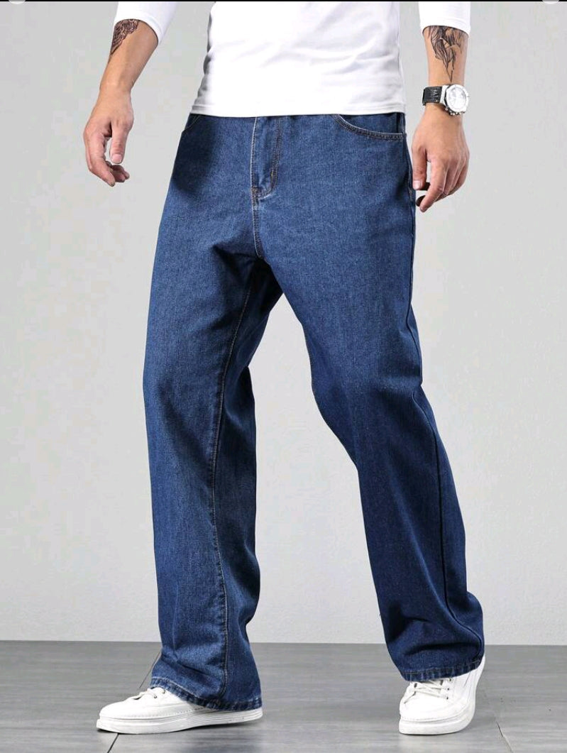 MST Luxury Baggy jeans Navy Blue