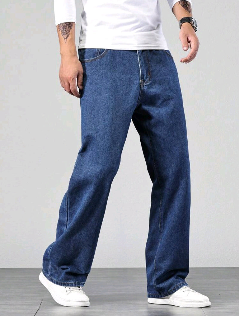 MST Luxury Baggy jeans Navy Blue