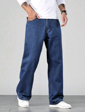 MST Luxury Baggy jeans Navy Blue