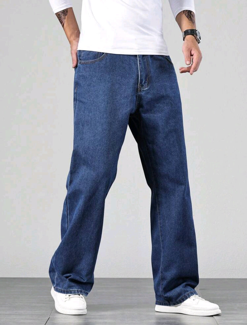 MST Luxury Baggy jeans Navy Blue