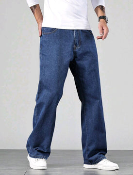 MST Luxury Baggy jeans Navy Blue