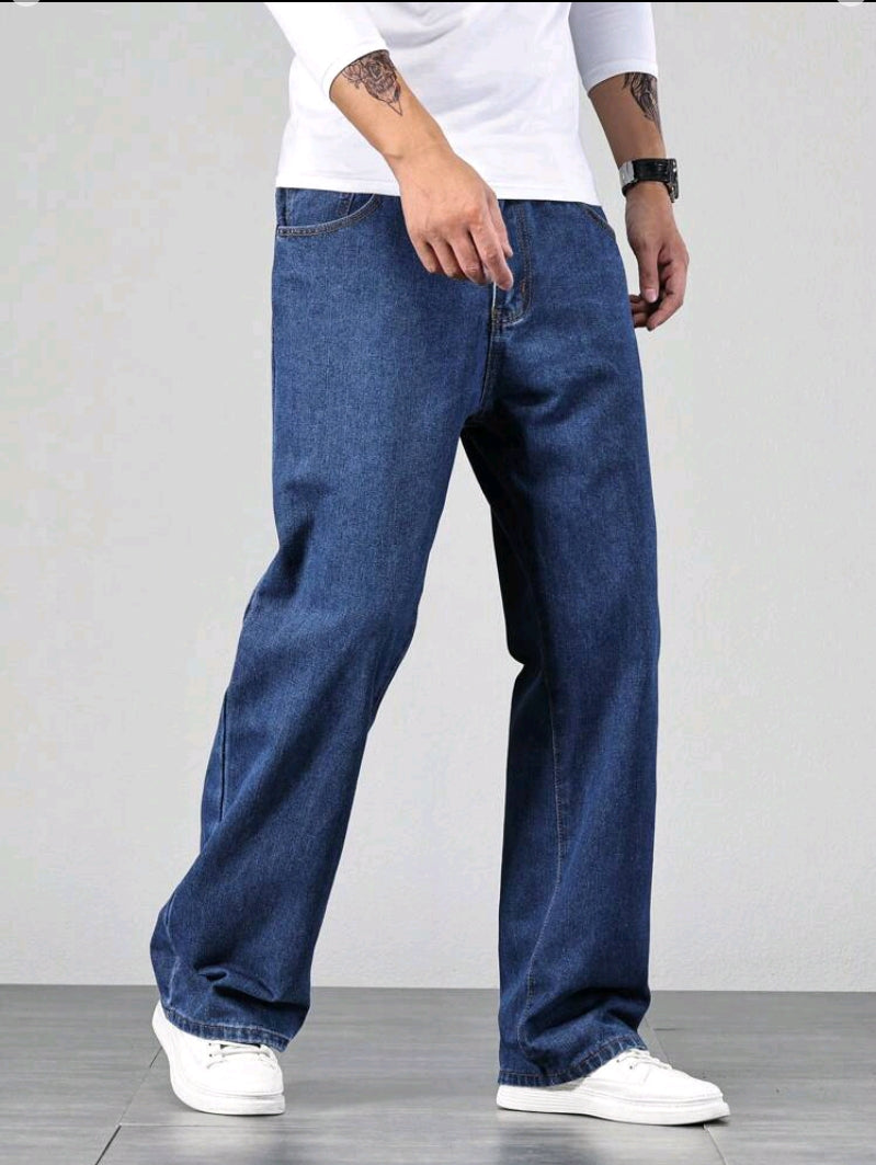 MST Luxury Baggy jeans Navy Blue