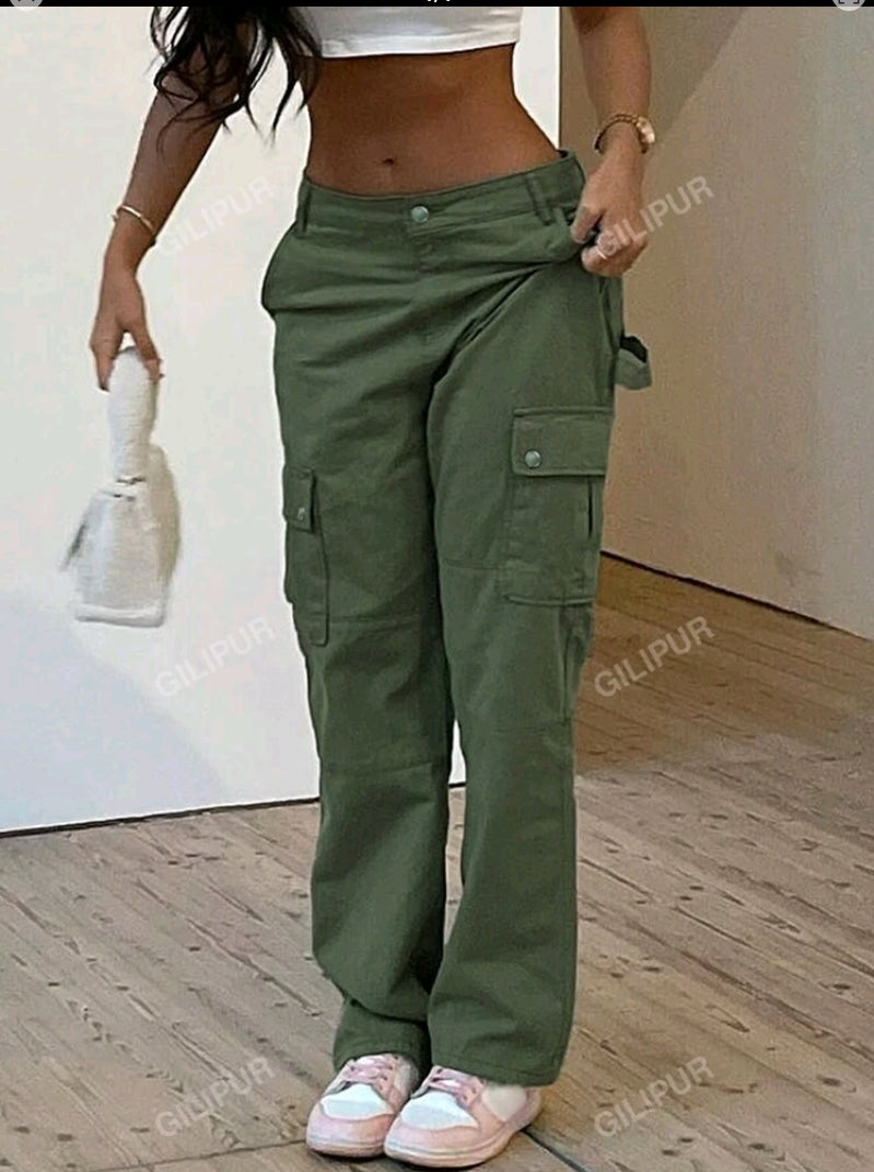 MST GILIPUR Cargo Pants Moss Green