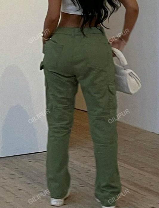 MST GILIPUR Cargo Pants Moss Green