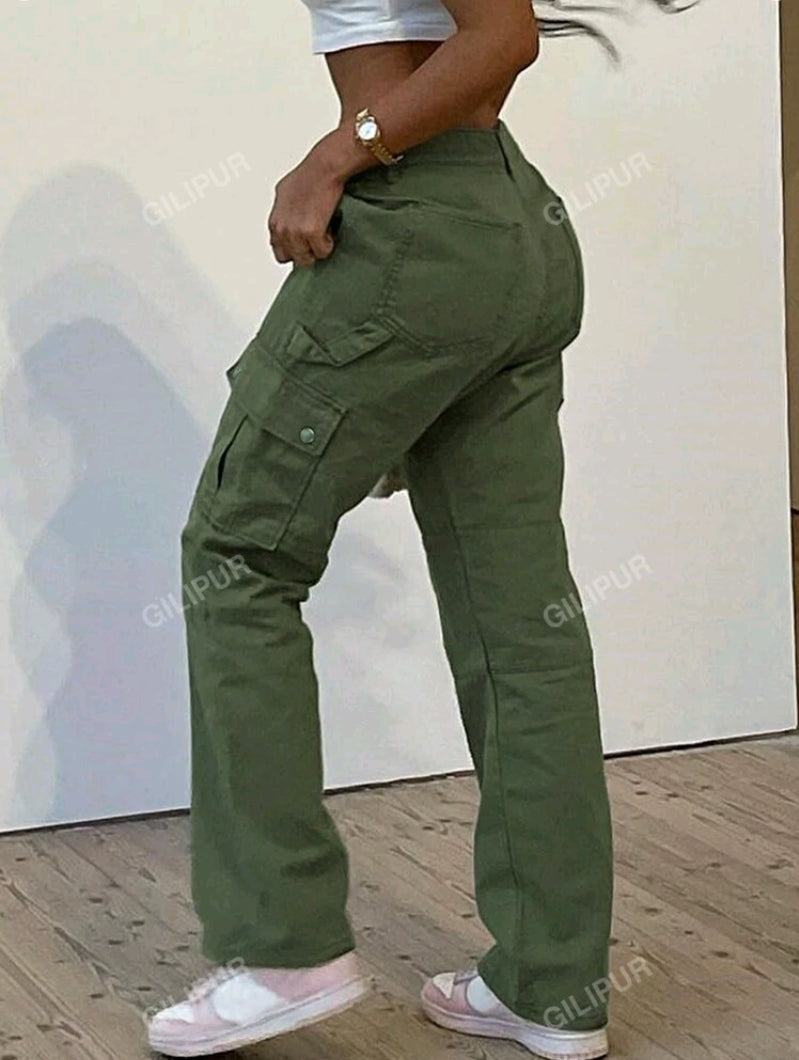 MST GILIPUR Cargo Pants Moss Green