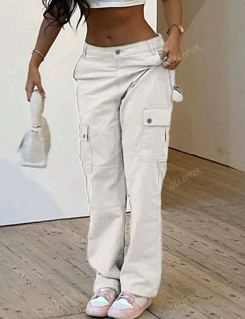 MST GILIPUR Cargo Pants White