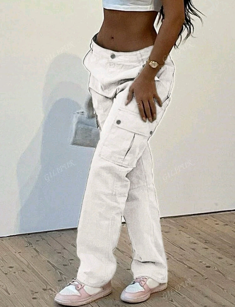 MST GILIPUR Cargo Pants White