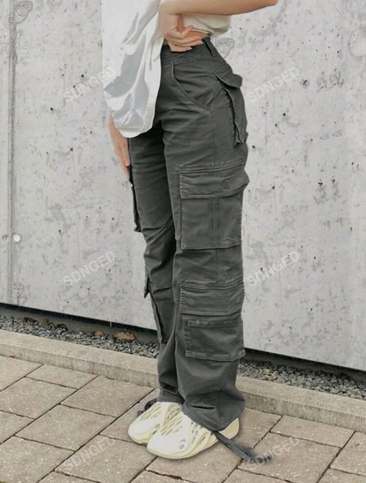 MST SDNGED Cargo Pants Stone Grey