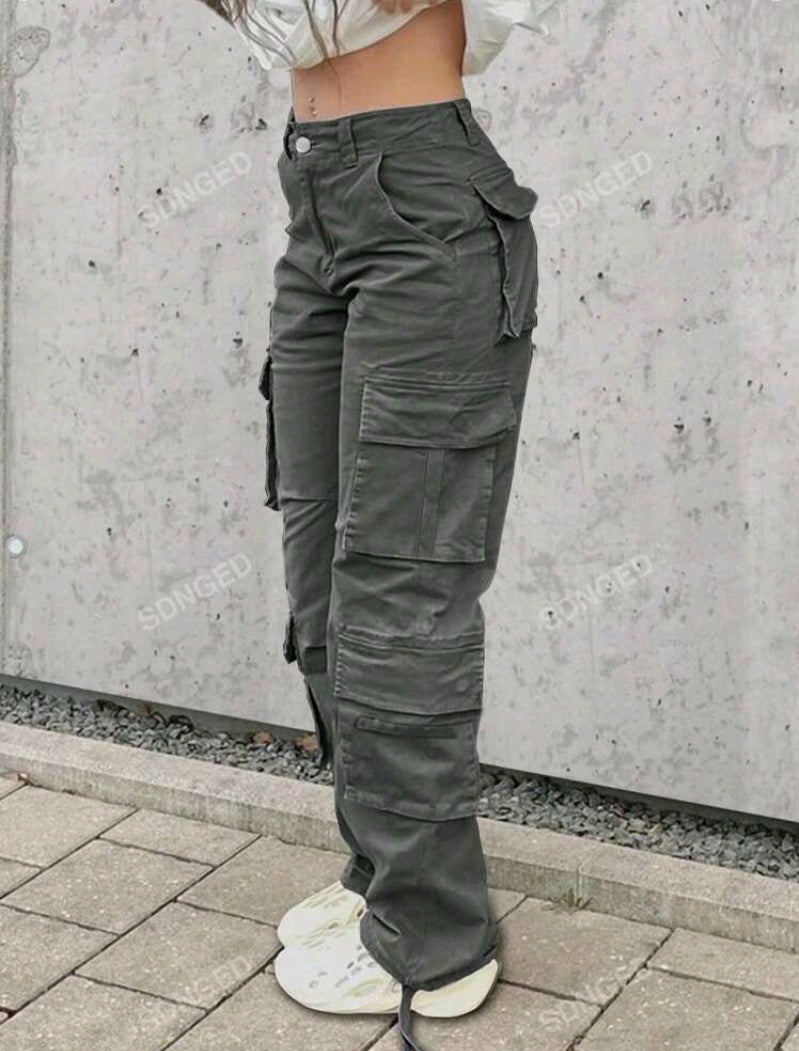 MST SDNGED Cargo Pants Stone Grey