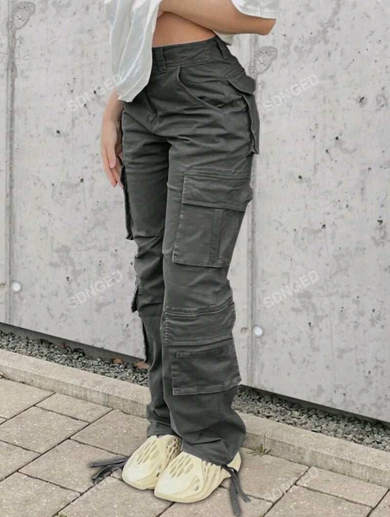 MST SDNGED Cargo Pants Stone Grey