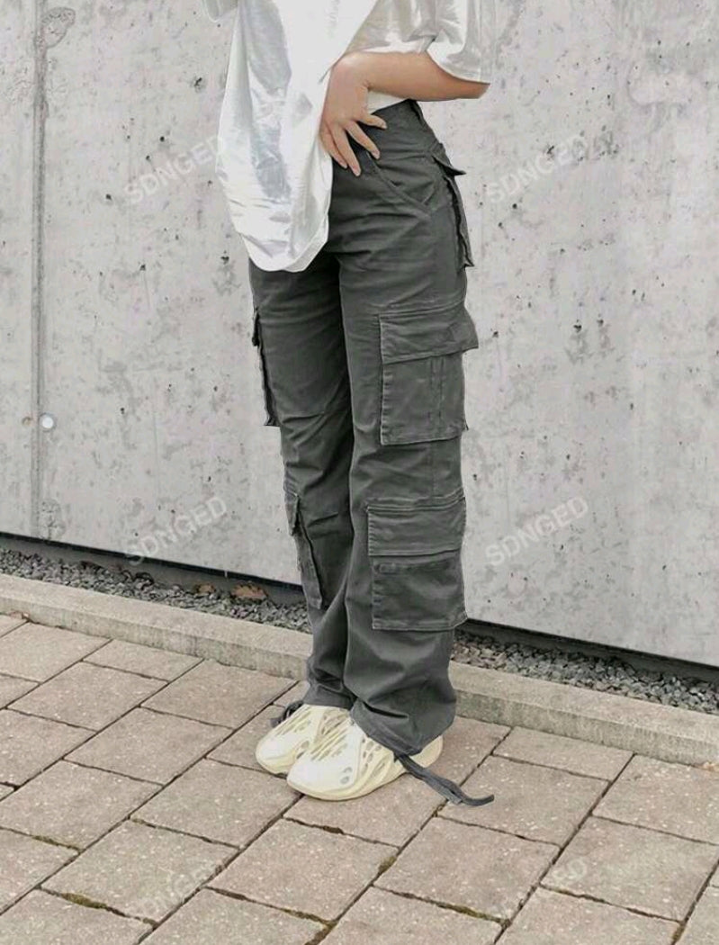 MST SDNGED Cargo Pants Stone Grey