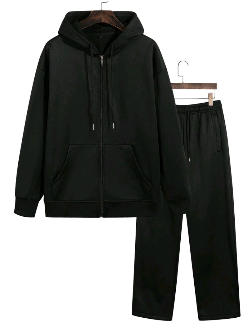 MST Ironblanc Zip-Up Sweatsuit Black