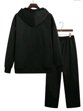 MST Ironblanc Zip-Up Sweatsuit Black