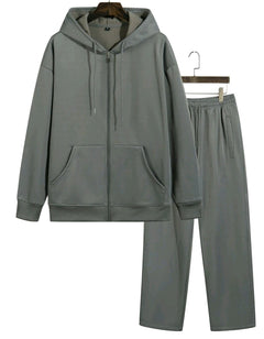 MST Ironblanc Zip-Up Sweatsuit Grey
