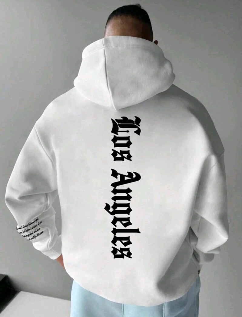 MST LA Sweat Hoodie Ivory White