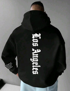 MST LA Sweat Hoodie Ivory Black
