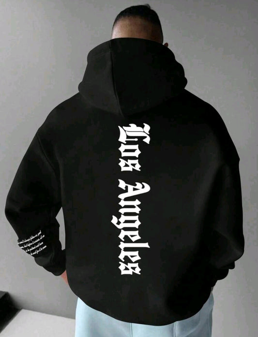 MST LA Sweat Hoodie Ivory Black