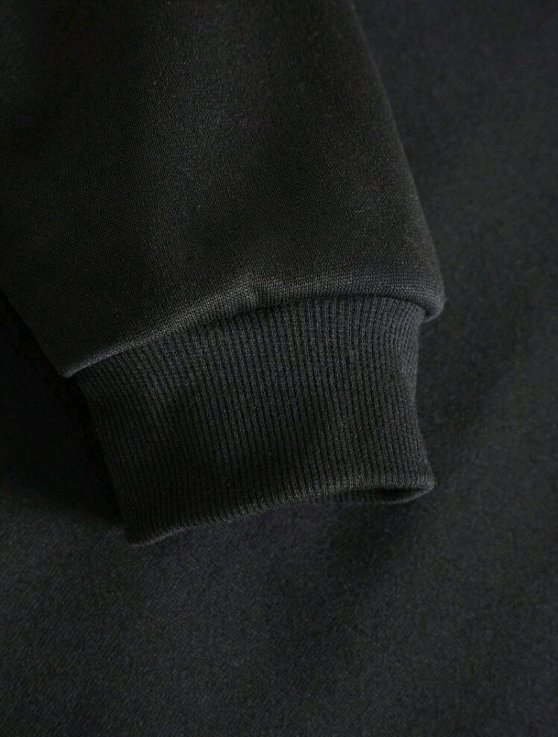 MST LA Sweat Hoodie Ivory Black
