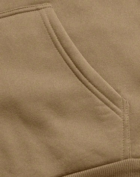 MST Street Era Zip-up Hoodie Brown sugar
