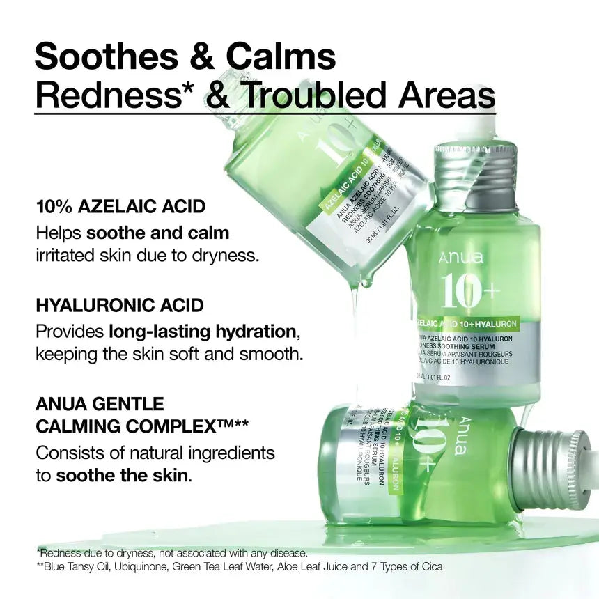 ANUA Azelaic Acid 10 Soothing Serum 30ml