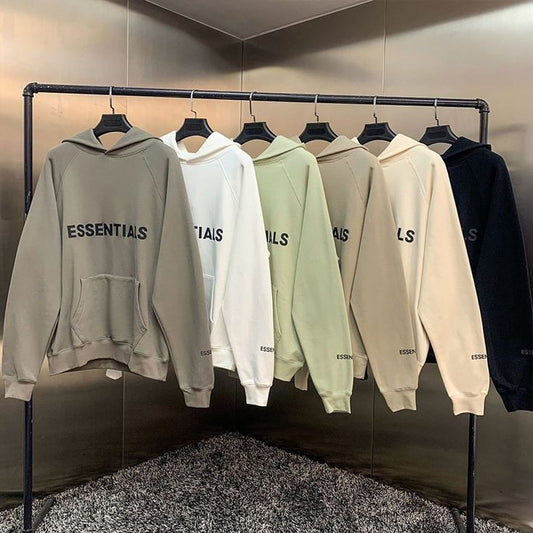 Fear of God Essentials sweathoodie grey