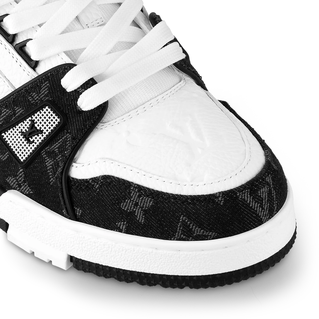 Louis Vuitton LV Trainer White Black
