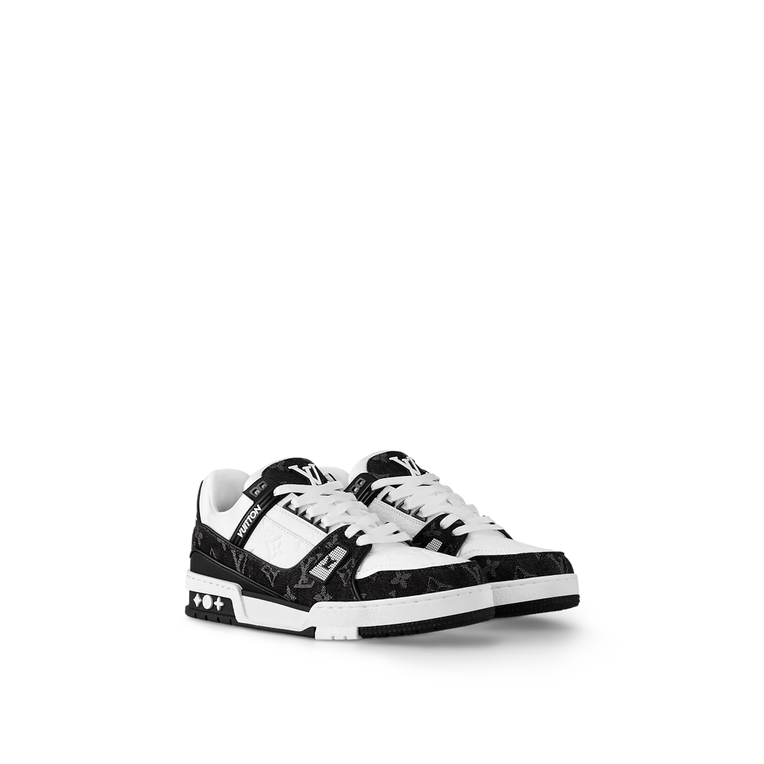 Louis Vuitton LV Trainer White Black